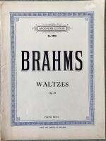 Waltzes, Op. 39 : piano duet