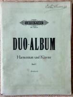 Duo-Album : Sammlung auserlesener St&uuml;cke f&uuml;r Harmonium und Klavier : Band 1