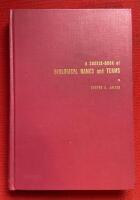 A Sourcebook of Biological Names and Terms