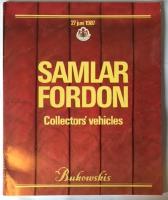 Samlarfordon Collector&acute;s vehicles, 27 juni 1987