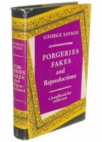 Forgeries, Fakes and Reproductions A Handbook for Collectors