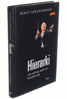 Hierarki - om ordning, makt och kristallisering