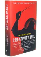 Creativity, Inc - overcoming the unseen forces that stand in the way of true inspiration