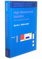 High-dimensional statistics - a non-asymptotic viewpoint