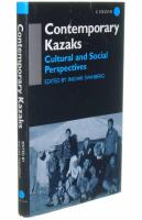 Contemporary Kazaks - cultural and social perspectives