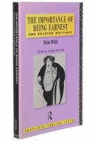 The importance of being earnest - and related writings