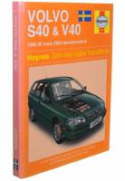 Volvo S40 & V40 : [1996 till mars 2004 bensinmotorer] : g&ouml;r-det-sj&auml;lv handbok