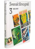 Svensk filmografi 3 1930-1939