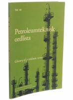 Petroleumteknisk ordlista : svensk, engelsk, fransk = Glossary of petroleum terms : Swedish, English, French