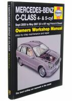Mercedes-Benz C-Class owners workshop manual : [Sept 2000 to May 2007 (X to 07 reg) ) Petrol & Diesel] - Models covered: C 160,C 180, C200, C 220, C 230 & C 270 Saloon, Estate & Coupe (W203 series) including "Kompressor" models and special/limited edition