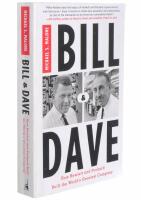 Bill and Dave : how Hewlett and Packard built the world's greatest company