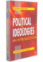 Political Ideologies