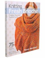 Knitting fresh brioche - creating two-color twists & turns