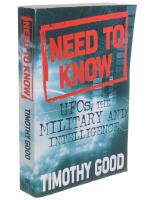 Need to know : UFOs, the military and intelligence