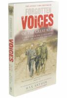 Forgotten Voices Of The Great War