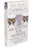 An Appetite For Wonder: The Making of a Scientist
