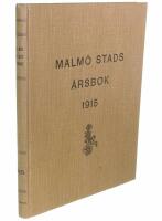 MALM&Ouml; STADS &Aring;RSBOK Tredje &aring;rg&aring;ngen 1915