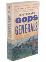 GODS AND GENERALS a Novel