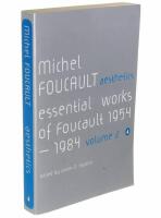 Essential works of Foucault, 1954-1984