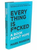 Everything is f*cked - a book about hope