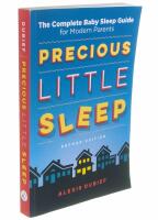Precious little sleep - the complete baby sleep uide for modern parents