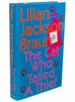 The Cat Who Tailed A Thief