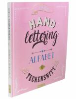 ID&Eacute;BOK HANDLETTERING ALFABET TECKENSNITT