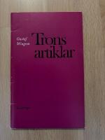 Trons artiklar : tre radiof&ouml;redrag