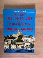 Pocket Dictionary and Phrases Book Englisg-Maltese with Imitated Pronunciation