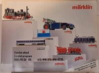 M&auml;rklin - Samlat utbud 1992/93 SV DK