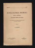 Zoologiska bidrag fr&aring;n Uppsala (Zoologische beitr&auml;ge aus Uppsala). Band VI. Med underst&ouml;d af R. B&uuml;nsows zoologiska fond och enskilda personer