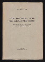 Fornnordiska verb med substantivisk förled. Ett bidrag till nordisk ordbildningslära