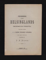 F&ouml;rteckning &ouml;fver Helsinglands fanerogamer och pteridofyter