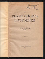 Om planterigets livsformer