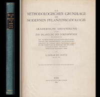 Zur methodologischen Grundlage der modernen Pflanzensoziologie. Akademische Abhandlung