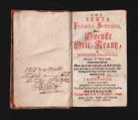 Serta Florea Svecana, Eller: Swenske &Ouml;rte-Krantz, af Johanne Palmberg ... sammanfl&auml;tad. Men nu &aring; nyo vplagd och f&ouml;rb&auml;ttrad, samt wid slutet f&ouml;rsedd med en wacker til&ouml;kning af m&aring;nga h&auml;rliga och h&auml;lsosamma &ouml;rter. Af J. B. Steinmejer
