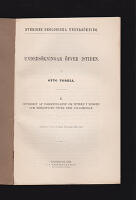 Unders&ouml;kningar &ouml;fver istiden. Del I-II