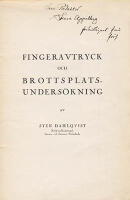 Fingeravtryck och brottsplatsunders&ouml;kning
