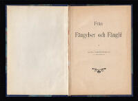 Fr&aring;n F&auml;ngelser och F&aring;nglif af Axel Hjertstr&ouml;m