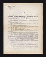 P. M. ang&aring;ende kompetensvillkor f&ouml;r anst&auml;llning s&aring;som extra poliskonstapel i Stockholms polisdistrikt, ordningen f&ouml;r ans&ouml;kan om anst&auml;llning, l&ouml;nef&ouml;rm&aring;ner f&ouml;r tj&auml;nsteinnehavare m. m.