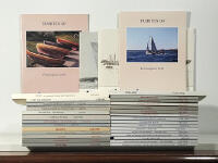 Tr&auml;biten. F&ouml;reningen Allmoge B&aring;tar (FAB). Nummer: 66, 70, 74, 76, 78 del 2, 82, 86, 90, 94, 98, 102, 106, 110, 114, 118, 122, 126, 130, 134, 138, 142, 146, 150, 154, 158, 162, 170, 174, 178, 182, 183, 186 & 187 (33 nummer)