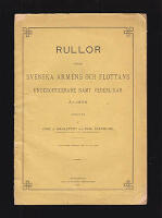 Rullor &ouml;fver svenska arm&eacute;ns och flottans underofficerare &aring;r 1883. Utgifven af Carl J. Wahlstedt och Carl &Aring;kerblom