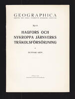 Hagfors och Nykroppa j&auml;rnverks tr&auml;kolsf&ouml;rs&ouml;rjning