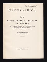 Climatological Studies in Uppsala. With Special Regards to the Temperature Conditions in the Urban Area