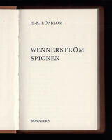 Wennerstr&ouml;m, spionen