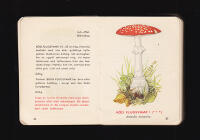 Svampplockarens A och O. Granskad av mykolog Hugo Stelin. A.-B. Del I-II (de tv&aring; utvikbara Svampkartorna i en tryckt mapp saknas)