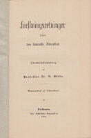 Forskningsretninger inden den botaniske Videnskab. Tilltr&aelig;delseforel&auml;sninl&aelig;sning af Professor Dr. R. Wille