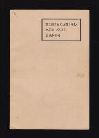 Hemf&auml;rgning med v&auml;xt&auml;mnen. R&aring;d och anvisningar