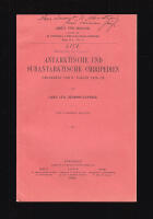 Antarktische und subantarctische Cirripedien. Gesammelt von S. Valin 1923-4. Mit 5 Figuren im text