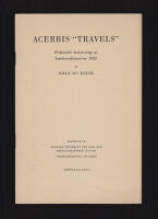 Acerbis 'Travels'. Prelimin&auml;r beskrivning av London-editionerna 1802